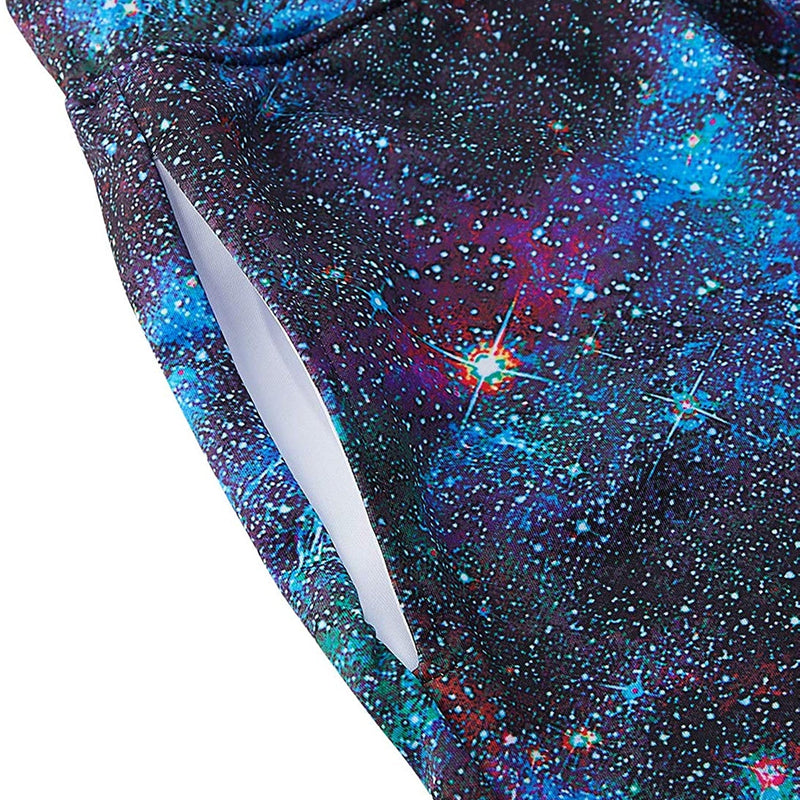 Blue Galaxy Funny Sweatpants