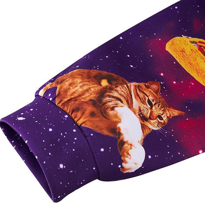 Galaxy Taco Katze Lustige Jogginghose