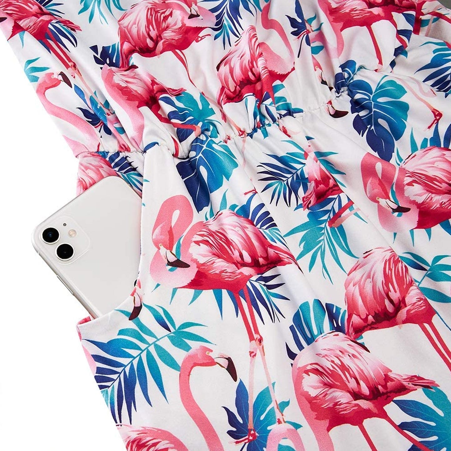 Roze Flamingo's Grappige Romper voor Vrouwen