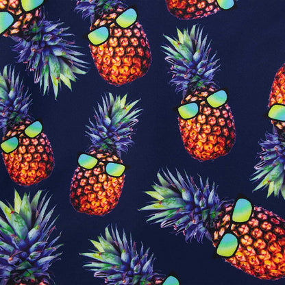 Ananas Zwart Grappig Peuter Hawaiiaans Shirt