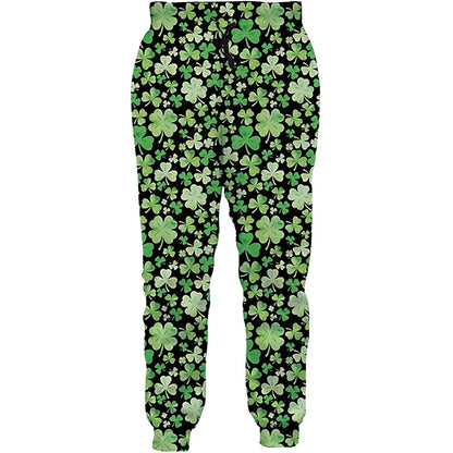 St. Patrick's Day Kleeblatt lustige Jogginghose